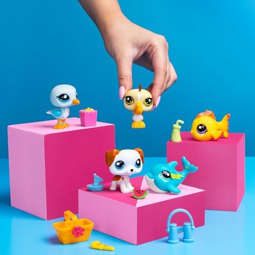 Littlest Pet Minişler 5'li Figür Seti S1 - Minişler Tatilde