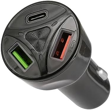 BN72 55W Araç İçi Çakmaklık Hızlı Şarj Aleti PD Charger 2 USB 1 Type-C Çıkış
