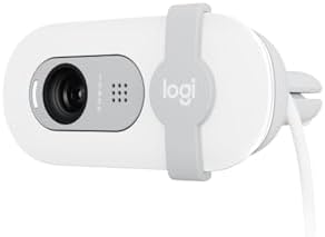100 Full HD Web Kamerası, Toplantı ve Yayın Amaçlı, Otomatik Işık Dengesi, Dahili Mikrofon, Gizlilik Kapağı, USB-A, Microsoft Teams, Meet, Zoom ile Uyumlu, Beyaz