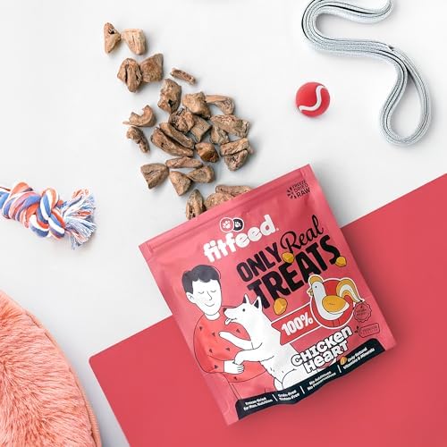 Alternative view of fitfeed Freeze-Dried Çiğ Tavuk Yürek Köpek Ödül Maması 40g