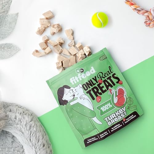 fitfeed Freeze-Dried Çiğ Hindi Göğüs Köpek Ödül Maması 40g