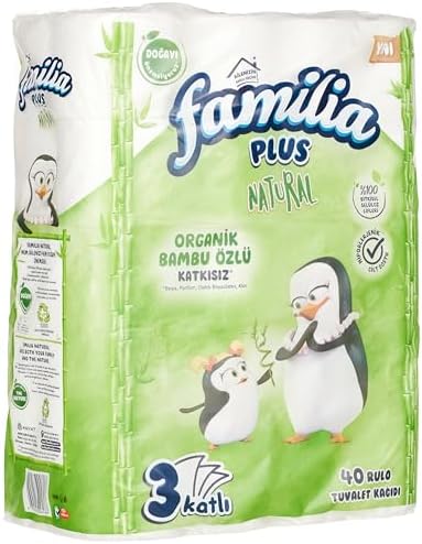 Familia Plus Natural 40'lı Paket Tuvalet Kağıdı