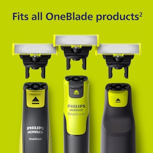 Alternative view of Norelco OneBlade 360 Bıçaklar, OneBlade Elektrikli Tıraş Makinesi ve Düzeltici için Orijinal Yedek Bıçaklar, Dayanıklı Paslanmaz Çelik, Döşeme, Kenar ve Tıraş, 3'lü Paket, Model QP430/80