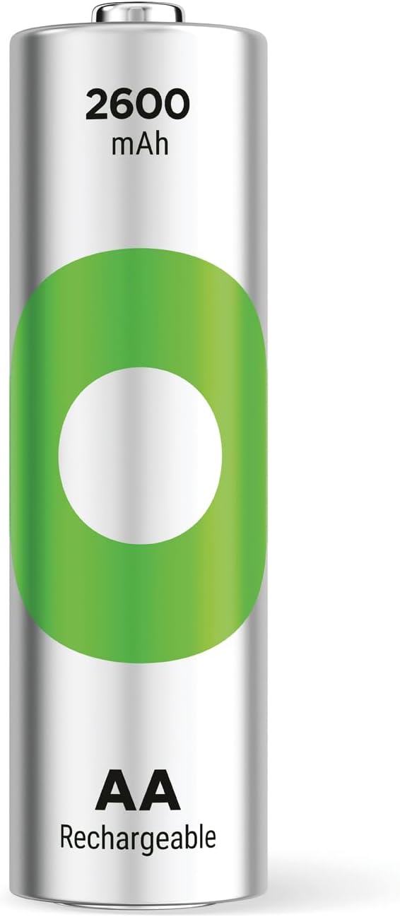 Recyko 2600 AA Kalem Ni-Mh Şarjlı Pil, 1.2 Volt, 2'li Kart