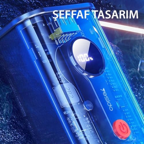 Alternative view of 10.000 mAh Powerbank USB 3.0, PD Hızlı Şarj 22,5 W