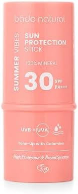 Alternative view of Bade Natural Pembe Güneş Koruyucu Stick 30 SPF Kalamin İçerikli