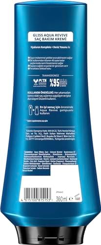 Gliss Aqua Revive Nemlendirici Saç Bakım Kremi 360 ml
