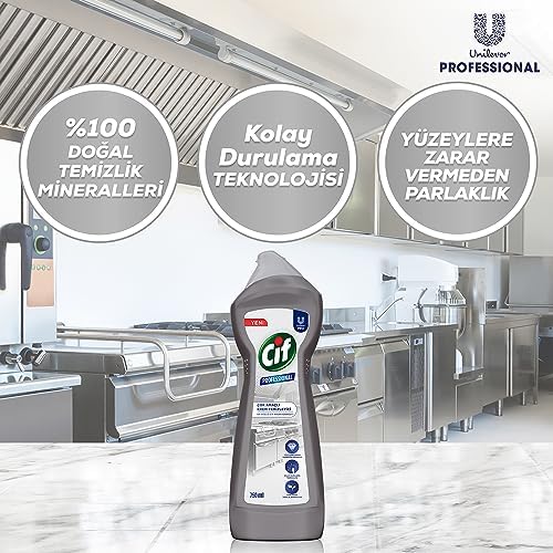 Cif Profesyonel Çok Amaçlı Krem Temizleyici 750 ml