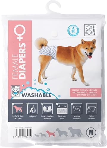 DİŞİ KÖPEKLER İÇİN YIKANABİLİR KÜLOT (M)