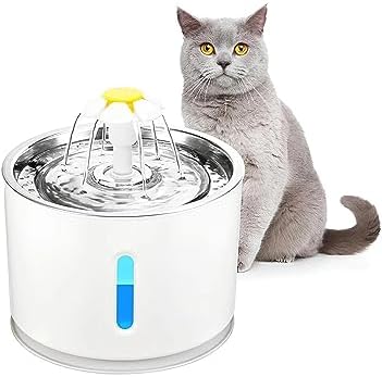 Kedi Köpek Su Pınarı, Çelik Başlıklı Su Sebili, Otomatik Su Sebili, Otomatik Su Şelalesi,Otomatik Su Kabı, Evcil Hayvan Su Sebili