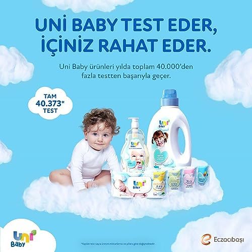 Alternative view of Uni Baby Pure Bebek Losyonlu ve Salatalık Özlü Islak Mendil 12x90 1080 Yaprak