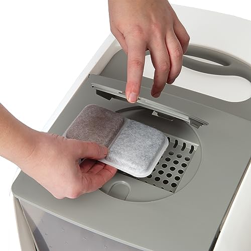 Alternative view of Airsift Çift Etkili Hava Temizleme Pedi, 6'lı Paket - Çöp Kutusu Kokularını Körfezde Tutmak için İki Ortam Filtresi