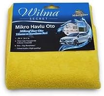 Mikrofiber Havlu 50x70cm Oto Yıkama ve Kurulama Bezi - Sarı - Mikrofiber Cam Temizleme Yıkama Araba Kurulama Temizlik Silme Bezleri