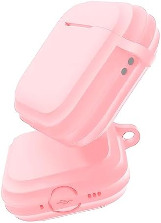 Alternative view of LABS 1/2 Uyumlu Rubber Silicone Kancalı Yumuşak Silikon Kılıf 1 ve 2 Uyumlu Kulaklık Kılıfı (Pembe)