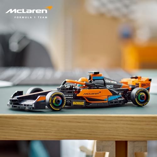 Alternative view of Speed Champions 2023 McLaren Formula 1 Yarış Arabası Set 76919 – 9 Yaş ve Üzeri Kız ve Erkek Çocukları için Koleksiyonluk Oyuncak Model Yapım Seti, Çocuk Doğum Günü Hediyesi Fikri (245 Parça)