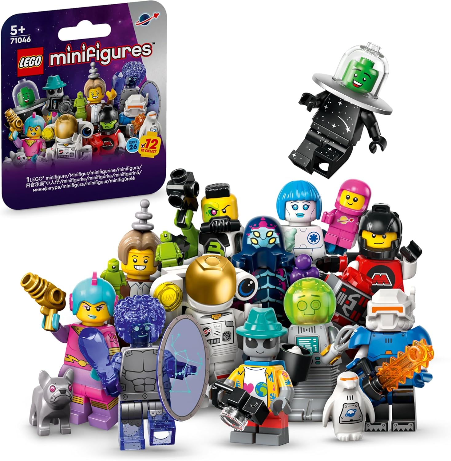 Alternative view of Minifigures 71046 Series 26: Gizemli Paket (1 Adet)