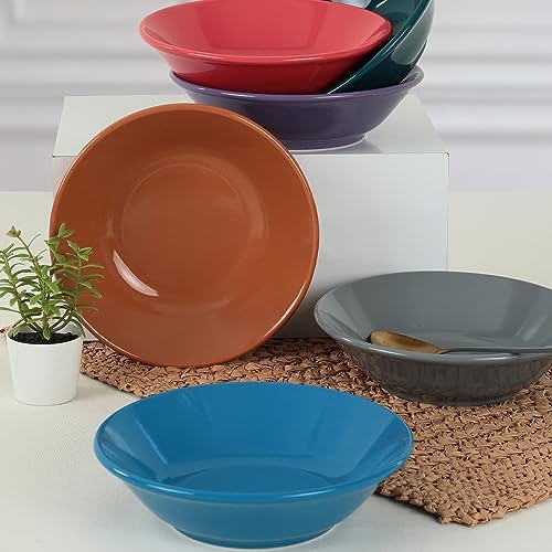 Alternative view of Mixed Hitit Yemek Tabağı 18 Cm 6 Adet - 406/620