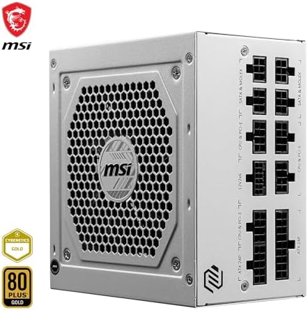 Alternative view of MSI MAG A850GL 850W 80 Plus 120mm Power