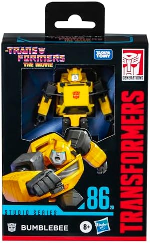 Transformers Studio Series Deluxe 86-29 Bumblebee (Transformers: The Movie) Aksiyon Figürü