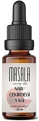 Alternative view of Masala Saf Nar Çekirdeği Yağı 20 ml. (Pomegranate Carrier Oil) Soğuk Pres