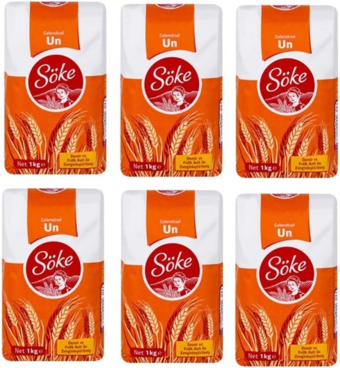 Söke Un 2 kg x 6 Adet (12 kg)