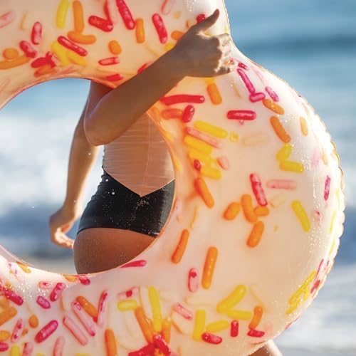 Alternative view of 56253 Kalp Şekilli Simit 104 cm, su sporları, plaj malzemesi, şişme ürün, yüzme aksesuarı, kamp, dalış, güvenlik