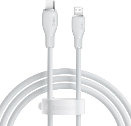 Pudding Hızlı Şarj Özellikli Type-C to Lightning Kablo 20W, 1.2 Metre, Beyaz