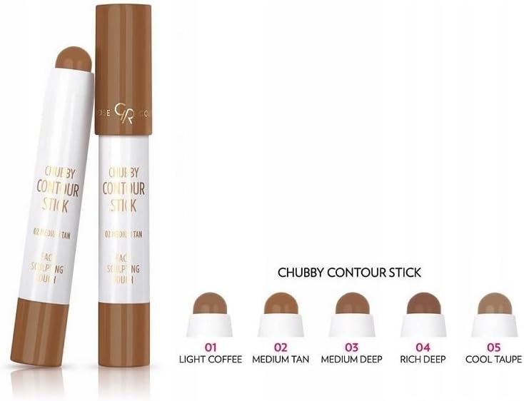 Chubby Contour Stick No: 03 Medium Deep - Mat Stik Kontür