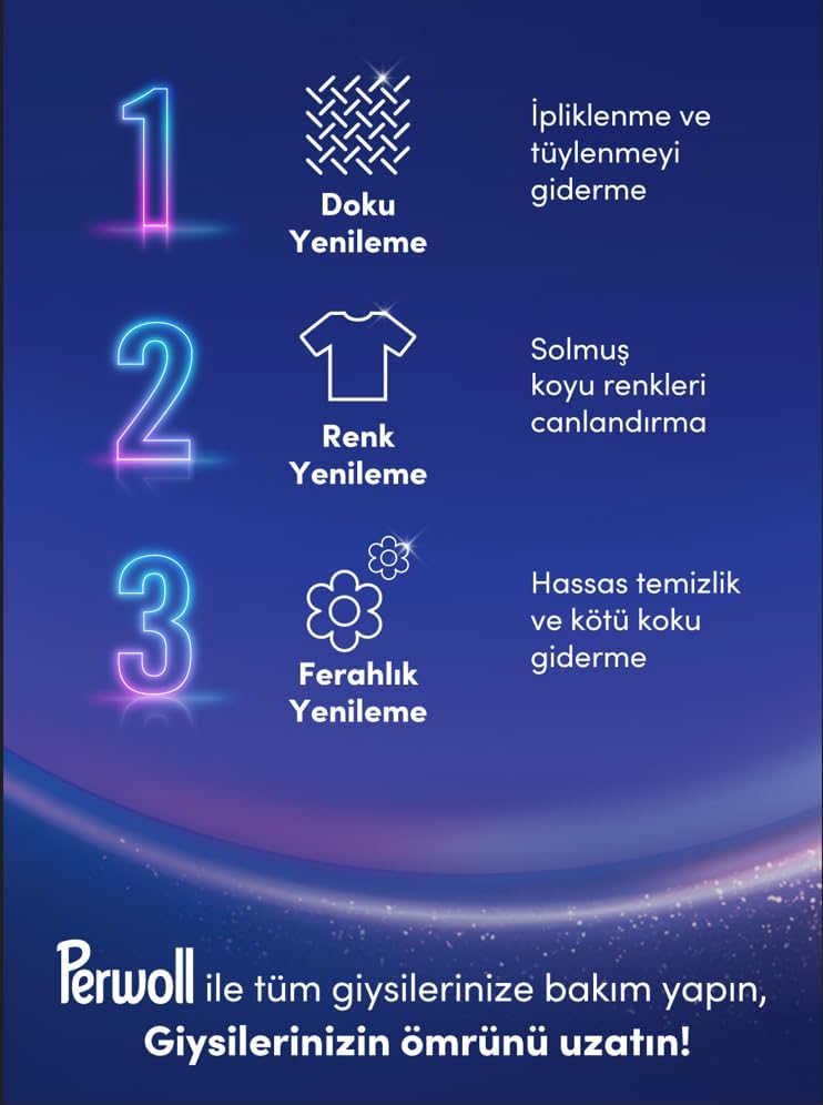 Hassas Sıvı Çamaşır Deterjanı Yenileme&Çiçek Cazibesi Siyah 2,75 L