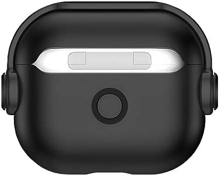 LABS Pro/Pro 2 DjPods Sert Malzemeli Kilitli Kapak Askı Aparatlı Pro/Pro 2 Uyumlu Kılıf (Siyah - Siyah)