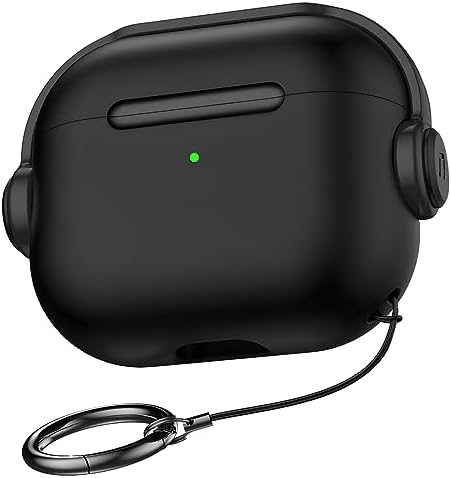 Alternative view of LABS Pro/Pro 2 DjPods Sert Malzemeli Kilitli Kapak Askı Aparatlı Pro/Pro 2 Uyumlu Kılıf (Siyah - Siyah)