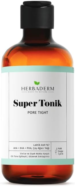 Pore Tight Sivilce, Siyah Nokta Karşıtı Super Tonik Laktik Asit %7