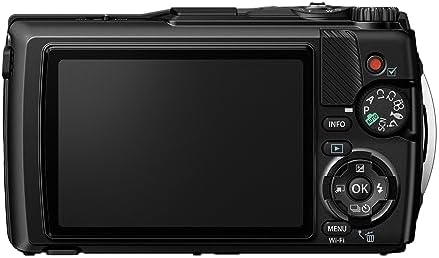 OM TG-7 Zor Koşullara Dayanıklı Kompakt Fotoğraf Makinesi 4x Zoom F2.0 Siyah