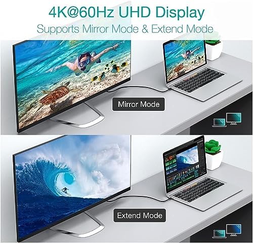 Alternative view of 100W Type-C to Type-C 3 Metre USB 3.1 Gen2 10 Gbps 4k@60hz Hızlı Şarj Data ve Görüntü Aktarım Kablosu Örgülü