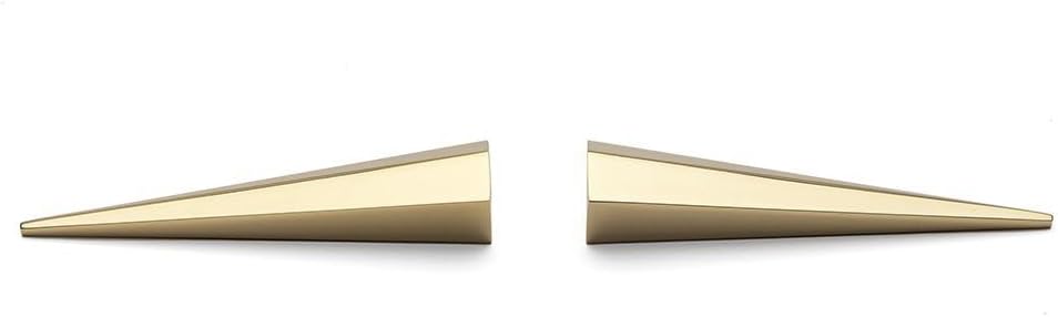 32 mm altın rengi Modern tek adet yarım Kulp