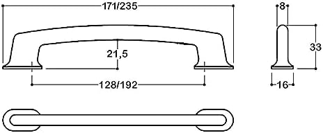 saten rengi 192 mm Modern Kulp