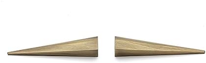 32 mm antik rengi Modern tek adet yarım Kulp