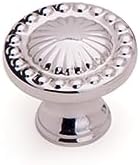 parlak nikel renkli 8 mm tek delikli Kulp