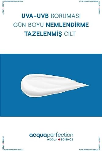 Acqua Perfection AcquaBoost Yoğun Nemlendirici & UVA-UVB Güneş Koruma SPF 30, Besleyici, Yenileyici, Nemlendirici Yüz Kremi 50ml, Tüm Ciltler için