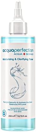 Acqua Perfection Arındırıcı, Gözenek Oluşumunu Azaltan, Yenileyici, Yaşlanma Karşıtı, Nemlendirici ve Temizleyici Tonik 200ml, Siyah Nokta, Sivilce/Akne Oluşumunu Azaltma Etkili, Leke Açıcı