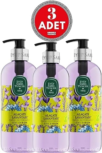 Alternative view of Alaçatı Lavantası Doğal Zeytinyağlı Sıvı Sabun 500 ml x 3 Adet