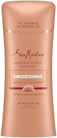 Shea Moisture Manuka & Retinol Smoothing Antiperspirant Stick Deodorant 74Gr