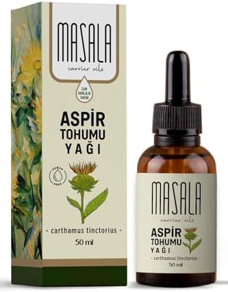 Alternative view of Masala Aspir Tohumu Yağı 50 ml. (Safflower Oil)