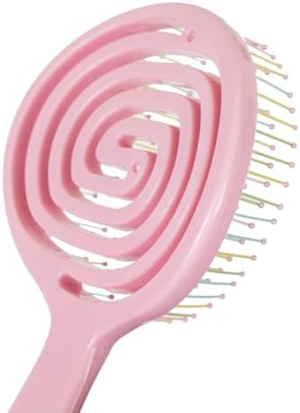 Alternative view of Pro 3D Kontrol Açma Tarama Saç Fırçası Pembe - 40