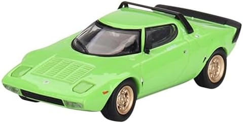Alternative view of Truescale Miniatures Mini GT Lancia Stratos HF Stradale Verde Chiaro - 625