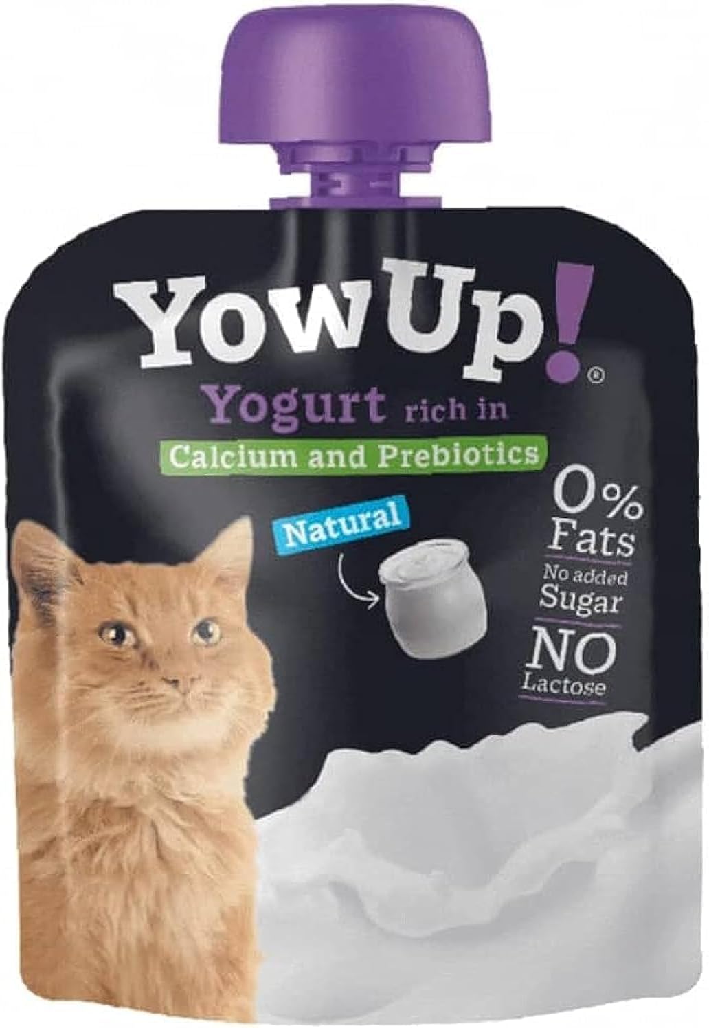 Yowup Kalsiyum ve Prebiotikli Laktozsuz Kedi Yoğurdu 85 gr