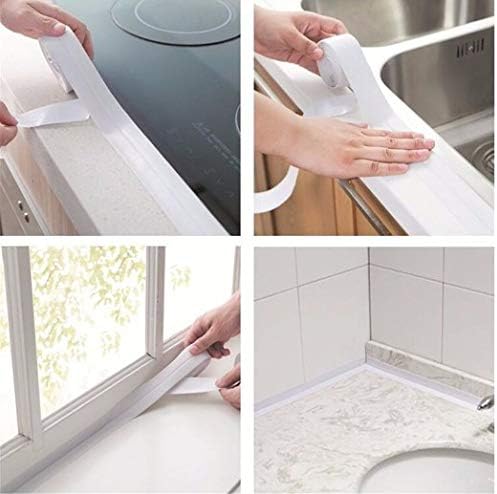 -BEYAZ Su Sızdırmaz Lavabo Kenar Bandı (KUTUSUZ)(3.2m)