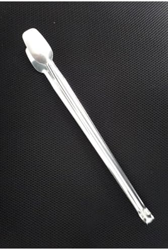 -Paslanmaz Çelik Büyük Boy Şef Mangal Barbekü Maşası Kömür Izgara Maşası - 36 cm