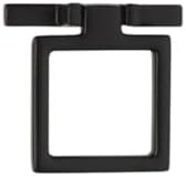 siyah renkli 47 mm Sallantılı Kulp