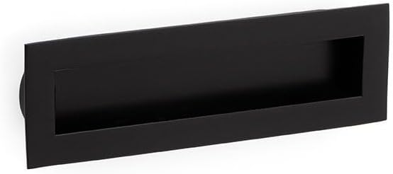 Alternative view of 128 mm siyah renkli gömme Kulp